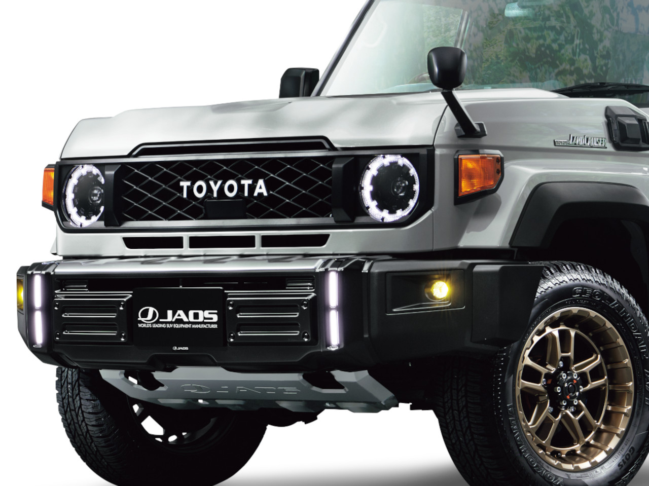 話題のランクル70をJAOSカスタムでさらに逞しい一台に！ モデリスタが